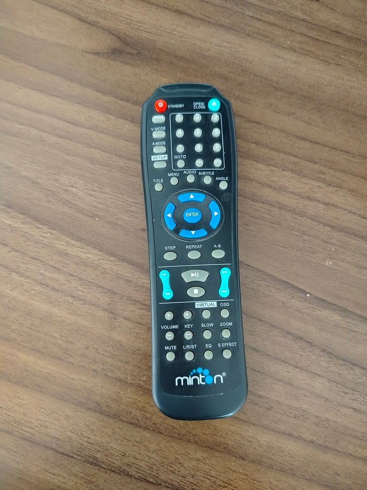 Siyah Minton DVD oynatıcı - Görsel 5