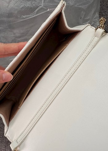  Beden beyaz Renk Love Moschino Beyaz Deri Kadın Çanta
