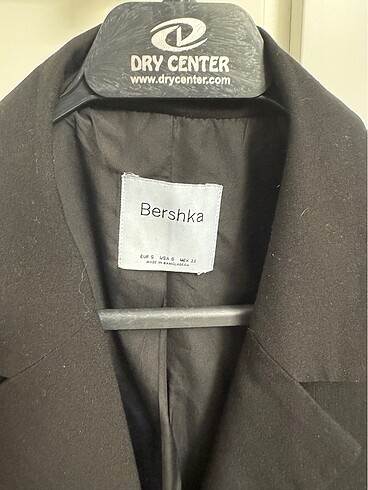 s Beden Bershka Siyah Blazer