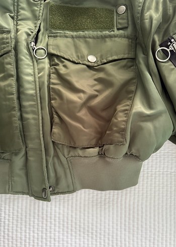 Zara Zara Haki Bomber Kadın Ceket