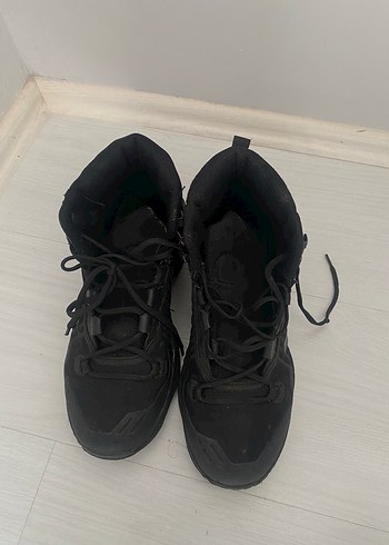 Siyah Bağcıklı Erkek Lastik Bot - Görsel 2