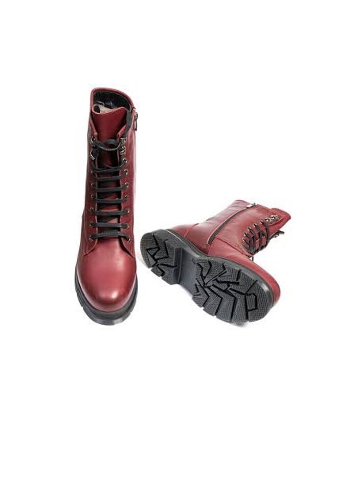 GREYDER ORİJİNAL  BORDO BOT 36 numara az kullanıldı - Görsel 2