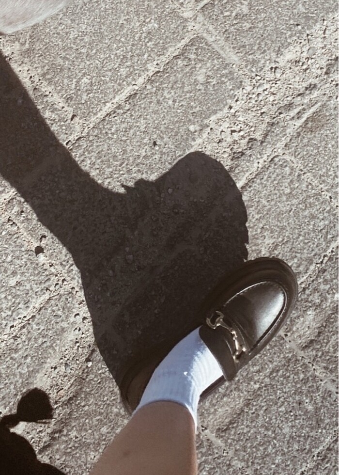 DİVOLYA loafer kadın gold tokalı 36 numara ayakkabı - Görsel 3