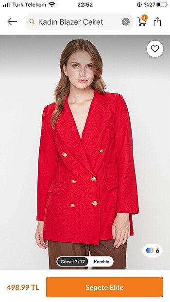 Trendyol & Milla Blazer ceket