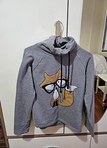 s Beden Koton Tilki Sweatshirt