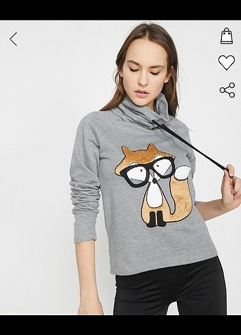 Koton Tilki Sweatshirt