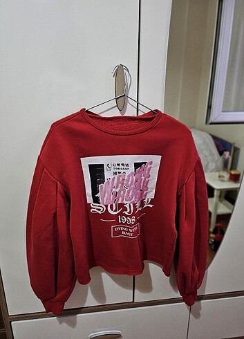 Koton Kırmızı Sweatshirt 