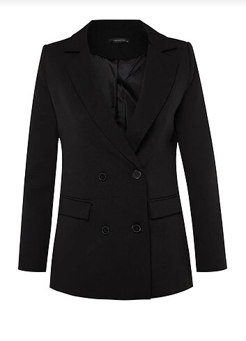 Siyah blazer ceket 