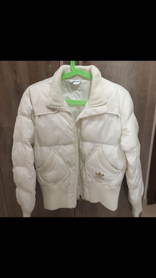xl Beden beyaz Renk Adidas mont