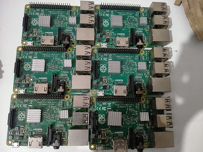 raspberry pi 2 6 adet