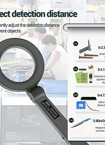 Metal dedektörü - Görsel 8