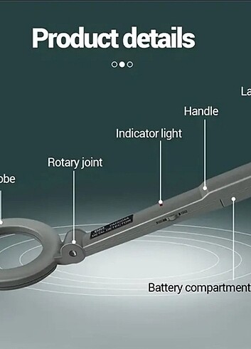 Metal dedektörü - Görsel 10