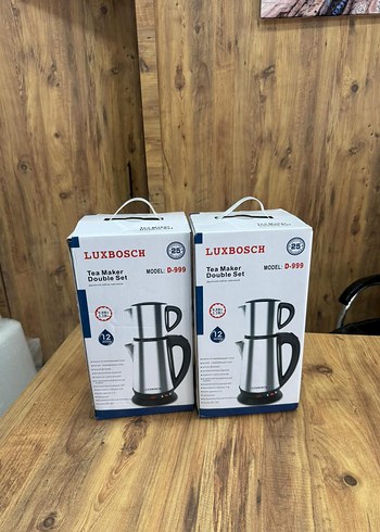 Luxbosch Çay Makinesi Çift Set Model D-999