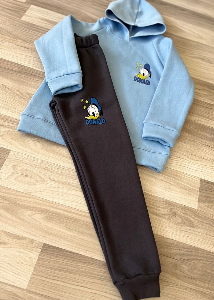 3 ip şardonlu çocuk takım - Görsel 3