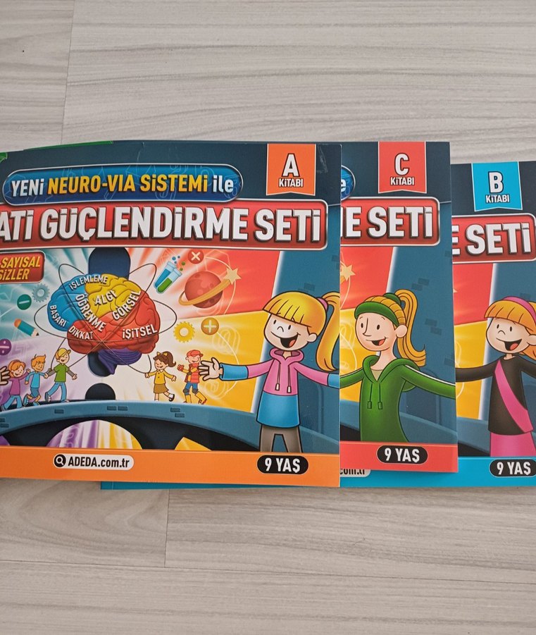 9 Yaş Dikkat Güçlendirme Seti - Görsel-Sayısal - Görsel 2