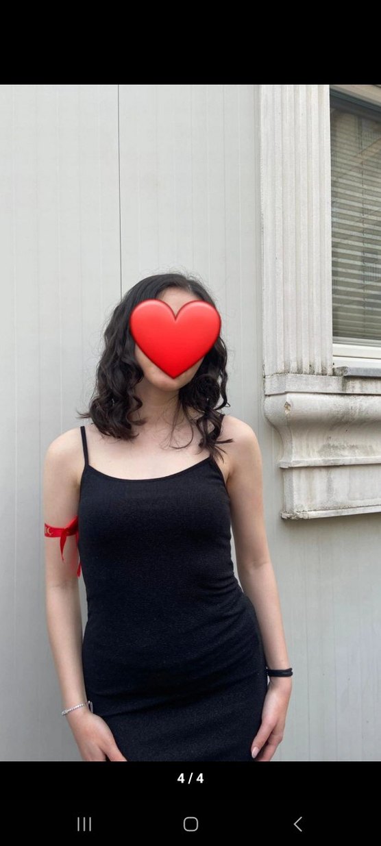 Siyah Pul Payetli Uzun Straplez Elbise - Görsel 4