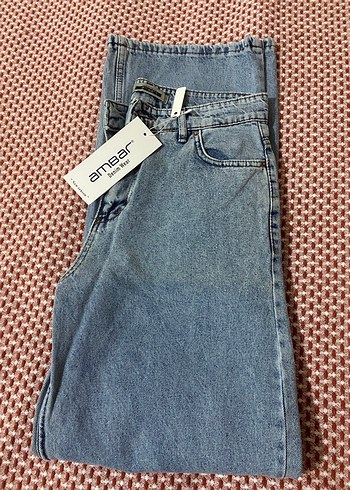 29 Beden mavi Renk Ambar kadın jean