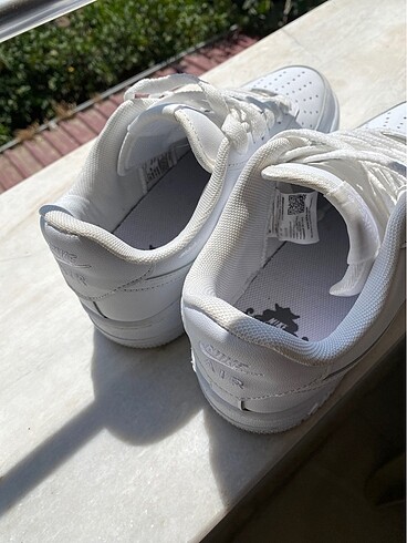 38 Beden beyaz Renk Nike Air Force Kadın Spor Ayakkabı