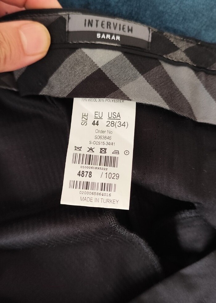 KUMAŞ PANTOLON MARKA - Görsel 4