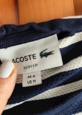 Lacoste Erkek Kısa Kollu Çizgili Polo Tişört - Görsel 2