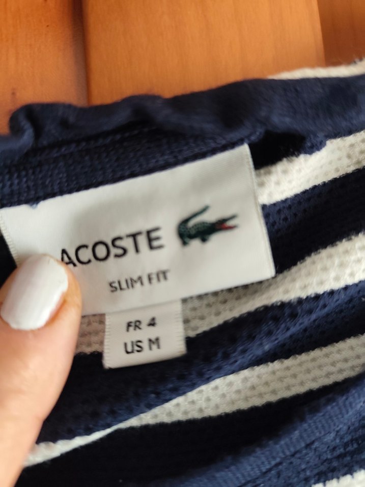 Lacoste Erkek Kısa Kollu Çizgili Polo Tişört - Görsel 2