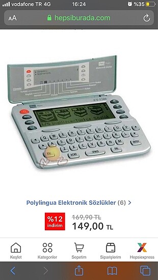 Elektronik İngilizce-Türkçe sözlük