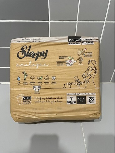 Sleepy 7 Numara 28 Adet (3 PAKET)