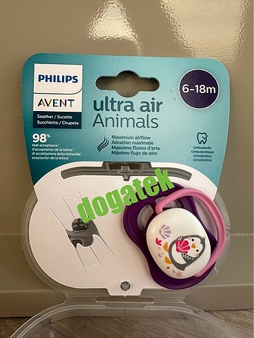 Philips Avent Ultra Air Mor 6-18m (1 ADET)