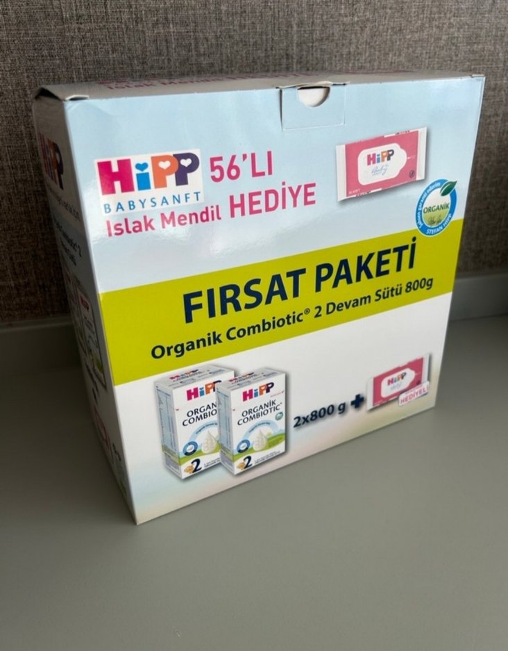 HiPP Organik Combiotic Devam Sütü 2x800g Fırsat Paketi - Görsel 3