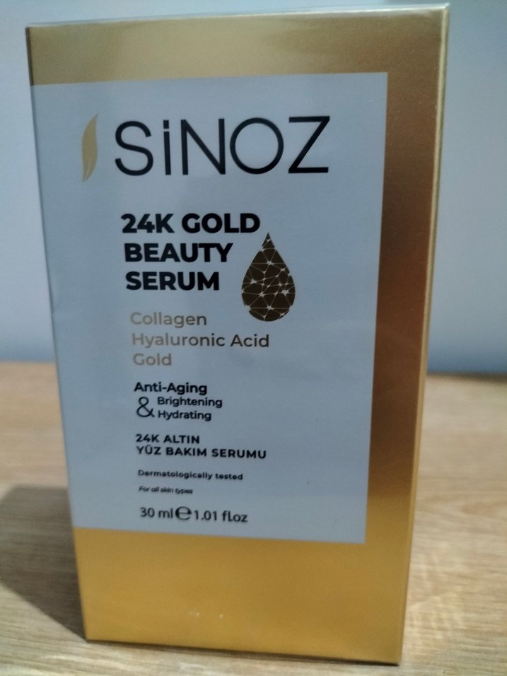 SiNOZ 24K Altın Anti-Aging Serum 30ml - Görsel 2