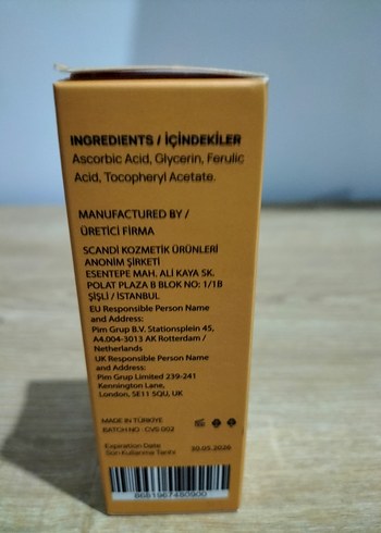 Diğer Luis Bien C Vitamini Serumu 30 ml