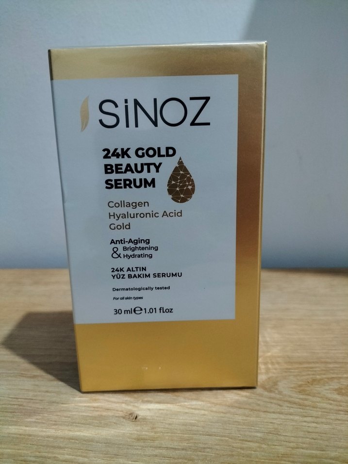 Sinoz 24K Altın Yüz Bakım Serumu 30 ml - Görsel 2