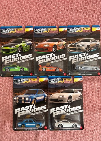 Fast & Furious BRAIN SETİ Hot Wheels