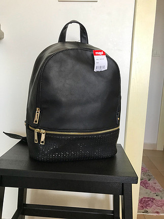 Mavi Mavi jeans deri sırt çantası