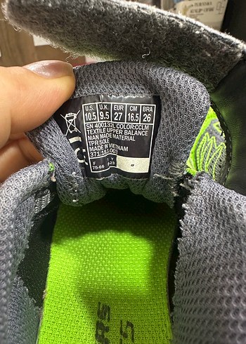 27 Beden Skechers Yeşil Erkek Çocuk Spor Ayakkabı