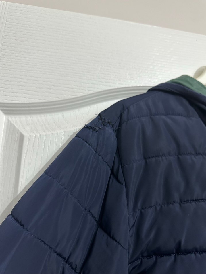 Erkek Çocuk çift taraflı Kapitone Mont - Görsel 2