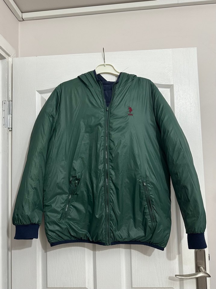 Erkek Çocuk çift taraflı Kapitone Mont - Görsel 3