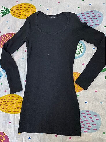 Bershka SİYAH MİNİ ELBİSE