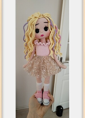 Amigurimi Barbie Bebek 