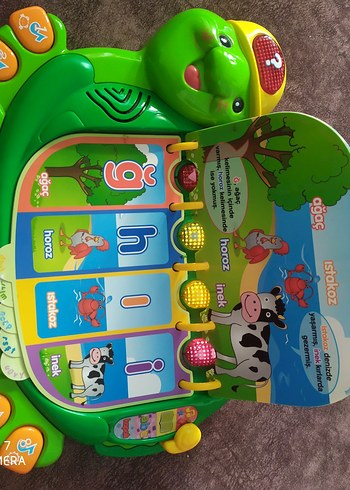 VTech Öğretmenim Kaplumbağa Eğitici Oyuncak - Görsel 3