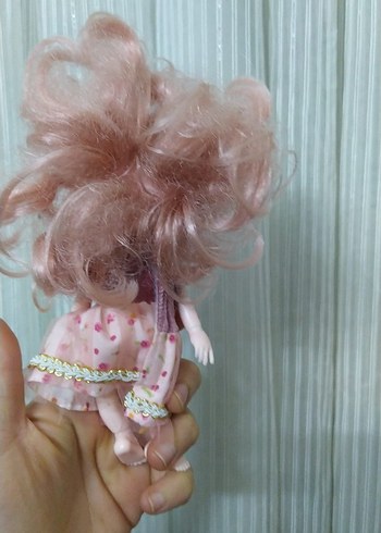 Pembe Saçlı Pastel Tonlarda Bebek - Görsel 2