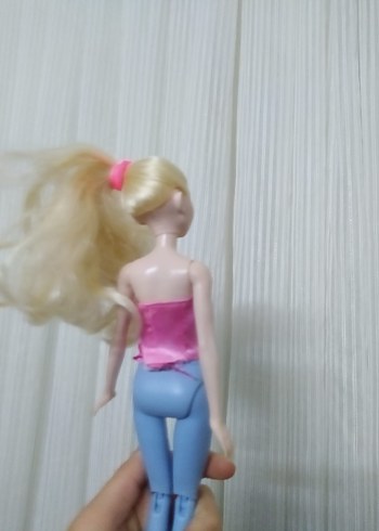 Pembe Üst ve Mavi Taytlı Bebek - Görsel 5