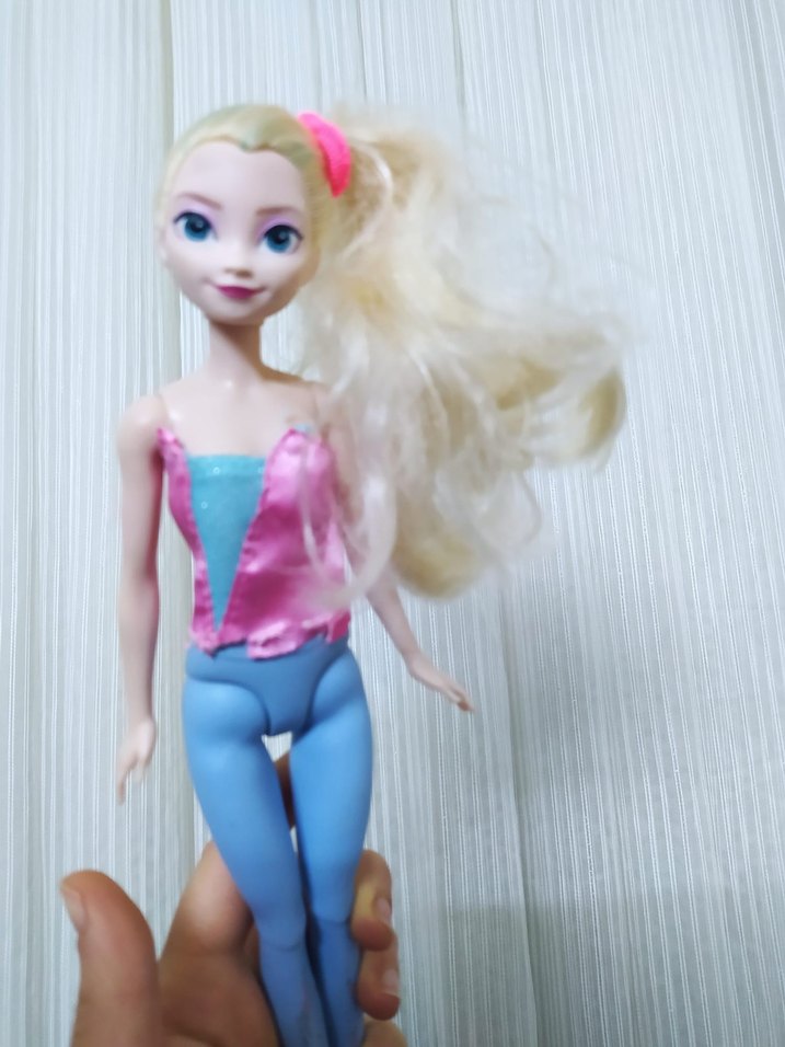 Pembe Üst ve Mavi Taytlı Bebek - Görsel 2