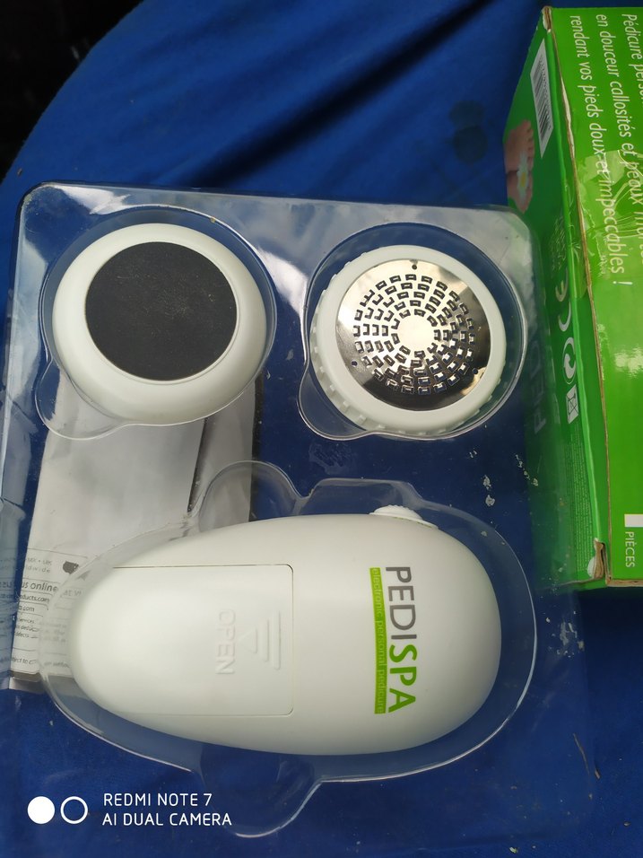 Beyaz Pedispa 4 Parça Ayak Bakım Seti - Görsel 2