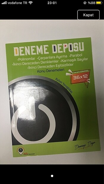  Acil yayınları satıldı