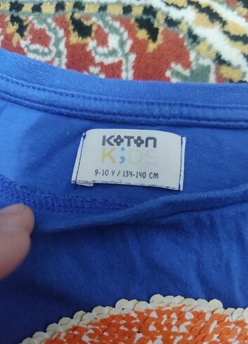 Koton Mavi çocuk tişörtü