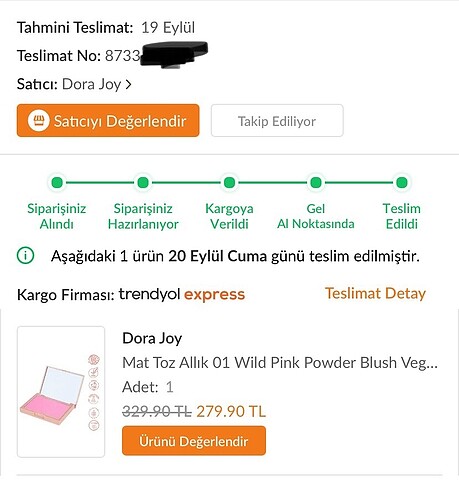 Beden Renk Dora Joy Allık 01 Wild Pink