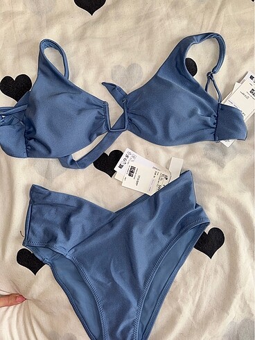 s Beden mavi Renk Yeni sezon H&M Bikini takımı