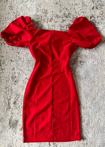 madonna kırmızı elbise - Görsel 7