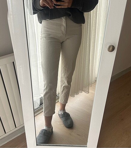 Diğer Krem rengi jean